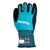 Makita P-84698 Cut Level 1 Nitrile Coated Dipped Gloves, Size
