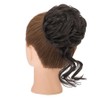 TESS 2PCS Messy Bun Hair Extension Set Versatile Synthetic Hair