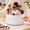 Rotating Makeup Brush Organizer for Vanity Storage – 360° Spinning