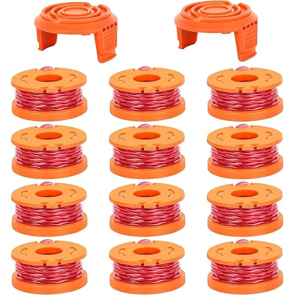 Trimmer Spool Line for Worx 14 Pack WA0010 Edger Spools