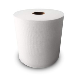 Ultra White Roll Towels - 6 Rolls • 800ft Per Roll • Recycled • Made in USA