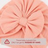 DRESHOW Pack of 5 Baby Turban Hats Turban Bun Knot