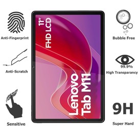 elitegadget 2-Pack Screen Protector For Lenovo Tab M11 (2023) TB-330FU / Lenovo Tab K11 (2024) TB-330XU - Tempered Glass Film High Definition 9H Hardness