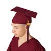GraduationMall Graduation Talar Graduation Hat and Tassel 2025 for College