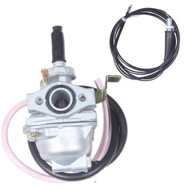 BH-Motor New Carburetor & Throttle Cable for Honda CRF50 XR50 XR50R Z50 Z50A Z50R CRF50F
