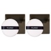 Partner_Reference Mustaev Luxury Powder Puff Large White 2pcs / 머스테브