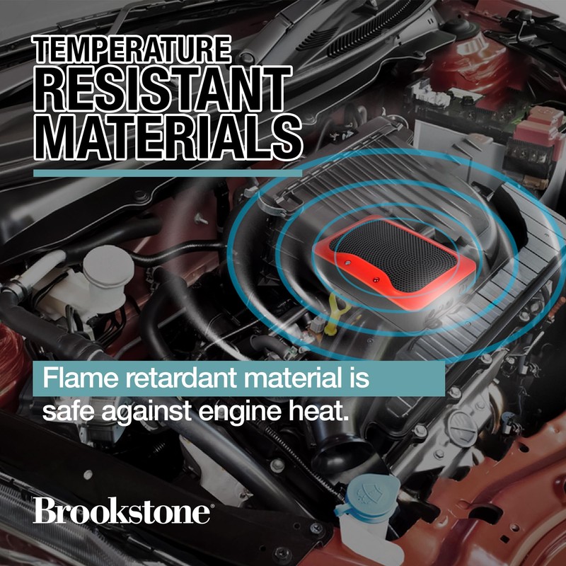 Brookstone Ultrasonic Vehicle Pest & Rodent Repeller – Ultrasonic Waves