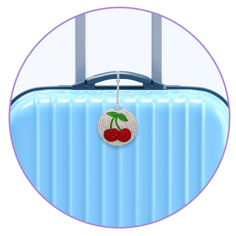 StickerBeans® Cherries Bag Tag