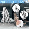 Shimeyao 100 Pcs 27 mm Tungsten Carbide Screw Tire Studs