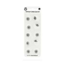 Widex RIC S, M, Open Size LARGE Domes
