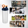 Protein Shaker Bottle, 740ml BPA Free Large Sports Water Bottles,