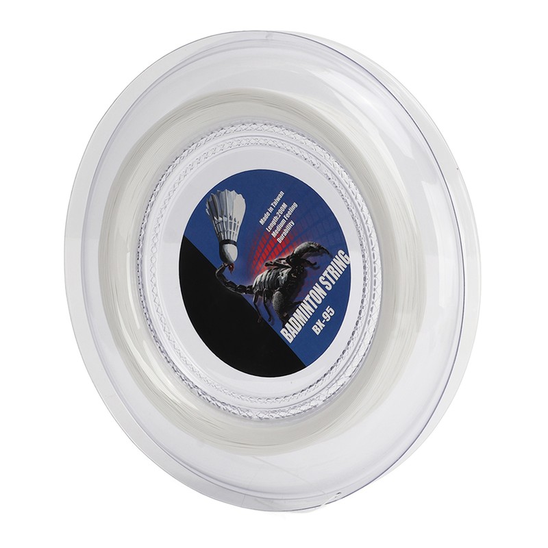 POWERTI Badminton Racquet String High Elasticity Wear Resistant Resin Fibre