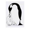 'Penguin Family' Temporary Tattoo - Water Resistant, Skin-Safe, Non-Toxic Transfer