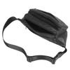 ZZNICK Large Size Genuine Leather Fanny Pack/Waist Bag/Organizer with Adjustable