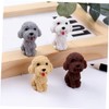 DOITOOL 24pcs Cute Animal Erasers Adorable Multi-Function Dog Shaped Pencil