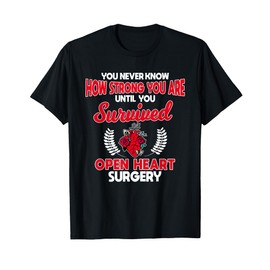 Open Heart Surgery Coronary Bypass Artery Stent Survivor T-Shirt