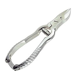 Toe Nail Clipper Cutter 5" Steel Heavy Duty Barrel Spring Free Cuticle Nipper
