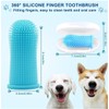Gomoly Pet Toothbrush, 360 ° Dog Tooth Cleaning Set, Cat