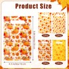 Eersida 48 Pcs Fall Party Favor Bags Pumpkin Maple Leaves