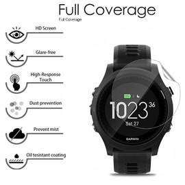 [3 Pack] Hydrogel Screen Protector for Garmin Forerunner 935, Electro-weideworld Anti-Scratch High Definition Soft Screen Protector for Garmin Forerunner 935