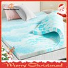 Sweet Furniture Memory Foam Bed Topper with Cooling Gel Swirl