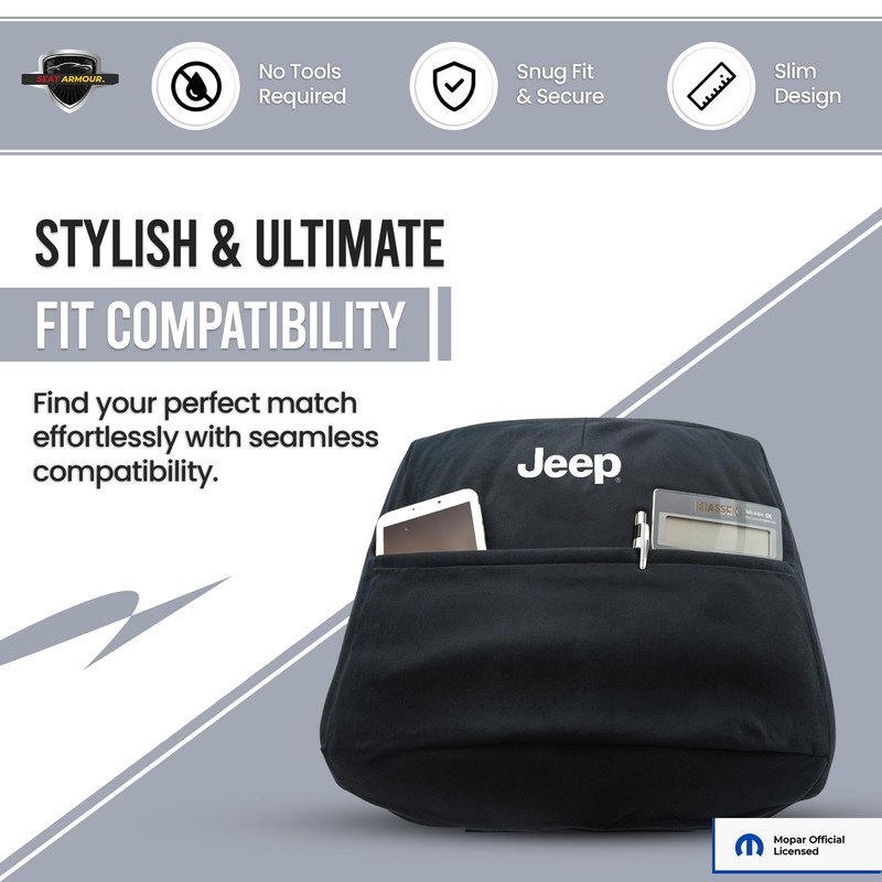 Premium Console Armrest Cover for Jeep Wrangler (2011-2014) – Soft,