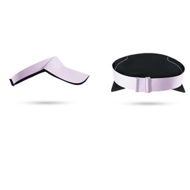 TZ Promise Women Men Seamless Neoprene Sun Visor with Stretch Band for Adjustable for Running Tennis Golf Sports (US, Alpha, Large, X-Large, Lilac)