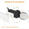 LEPOWER 4500LM Outdoor Flood Lights, 45W LED Flood Light, Exterior