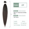 Easy Braid Pre stretched Braiding Hair Extensions 20 Inch 6Packs