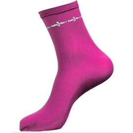ScubaMax Spandex Sport Sock - Scuba - Snorkeling - Fins - Heavy Duty 6 Oz - Pink