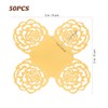 Truffle Wrappers Paper Candy Cups Gold Rose Truffle Cup Dessert