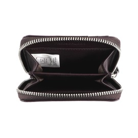 FREDsBRUDER Coin Nugget Leather Wallet 11 cm, Dark Maroon, Classic