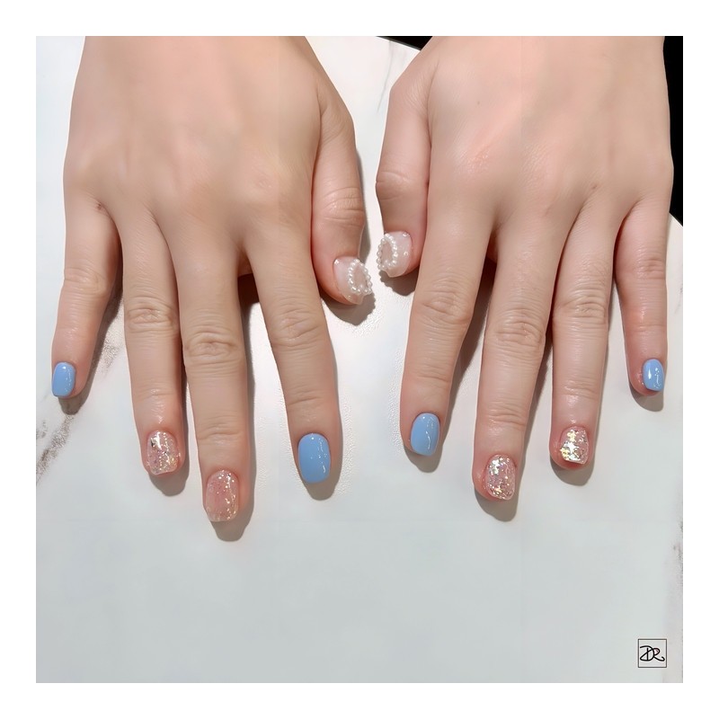 Dara Beauty November Art of the MonthPearl Heart Nail❣ -