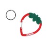 Milkfed STRAWBERRY CARABINER Women's Red One Size Key Chain, red