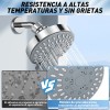Ducha De Alta Presión De Acero Inoxidable Ajustable 5 Modos