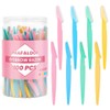 100 Pcs Eyebrow Razor and Face Razor for Women and