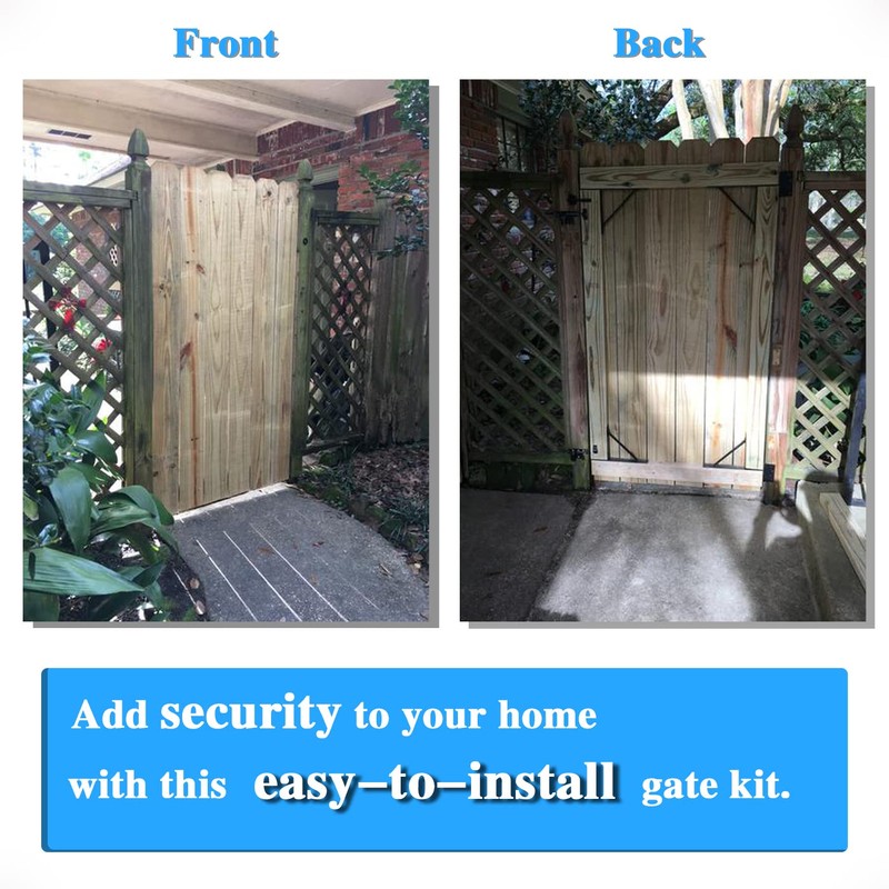 Heavy Duty Fence Gate Kit Gate Hardware No Sag Kit