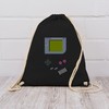 Nerds & Geeks Gameboy Sports & Gym Bag - Black