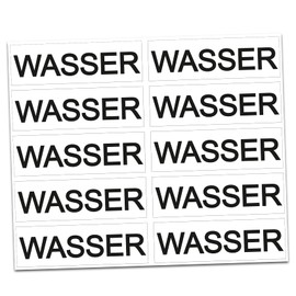 Finest Folia 10 x Sticker Fuel Marking Fuel Cap Car Note Fuel AdBlue Petrol Mix Diesel Water Super (R022-01 Water)