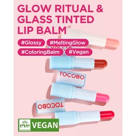 TOCOBO Vitamin Nourishing Lip Balm 19g | Nourishing Moisturizing Vegan lip Balm for Dry Lip & Natural Yellow Color