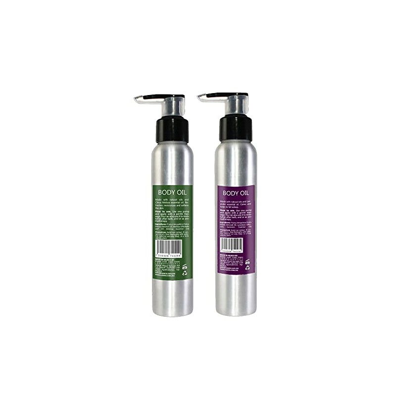 Rusens Kit Aceites Masaje Antiestrés Aceite Melisa Relajante Lavanda 100