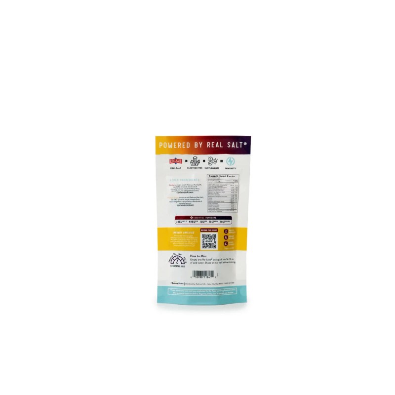 Redmond 2 Pack Re-Lyte Immunity Electrolyte Multivitamin Mix | 6x2