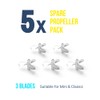 AnimatedLure Spare Propeller Pack (5pcs) (Saltwater)