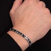 Maserati Maserati Jewels Men's Bracelet 22 cm Stainless Steel Ceramic