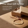 Tibetan Bracelet of Fortune, Adjustable Copper Bead Lucky Buddhist Bracelet
