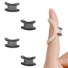 RonJea 4Pcs Click-Lock Adjustment for Oval Finger Splint, 2 x