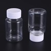 HEALLILY Pill Container Practical Pill Bottle Clear Container Bottle Plastic