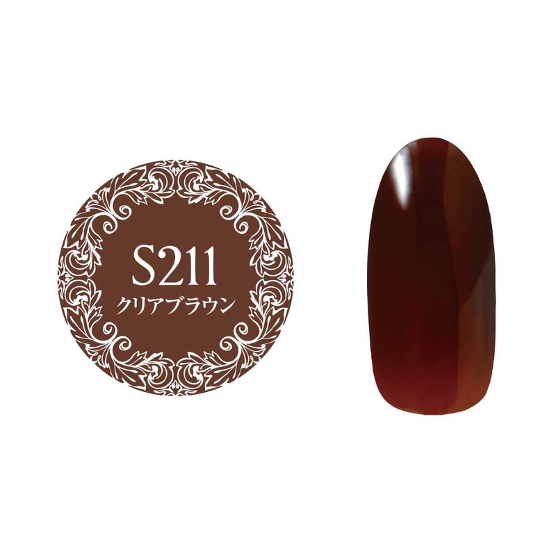 PREANFA PREGEL Muse Color Gel Clear Brown 211 0.1 oz