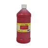 School Smart Washable Finger Paint, Red, 1 Quart Bottle