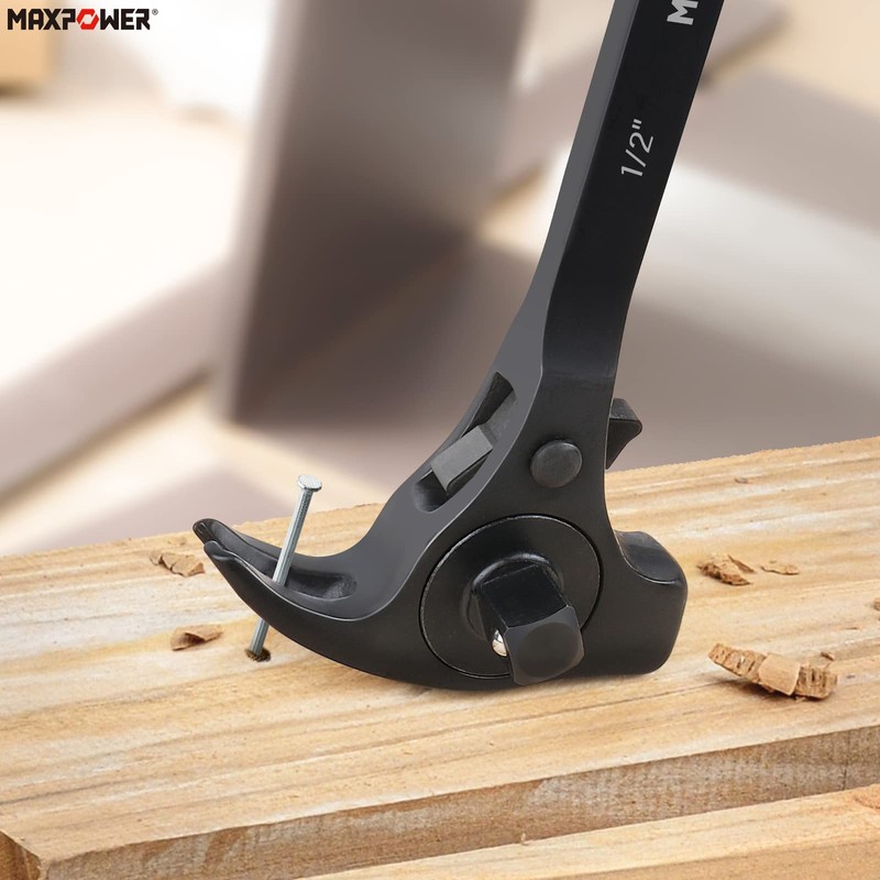 MAXPOWER 1/2" and 3/8" Drive Scaffold Ratchet Wrench, Podger Spanner